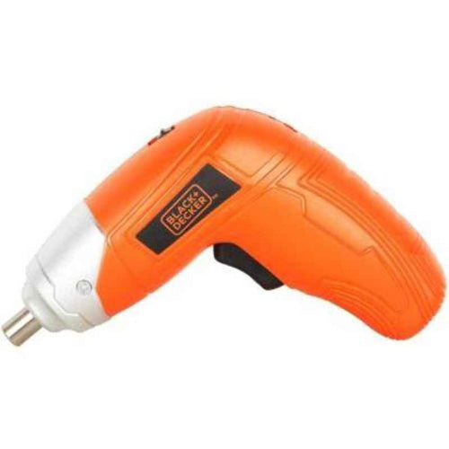 Black+Decker 3.6V NiCd Cordless Screwdriver Kit, KC3610-IN