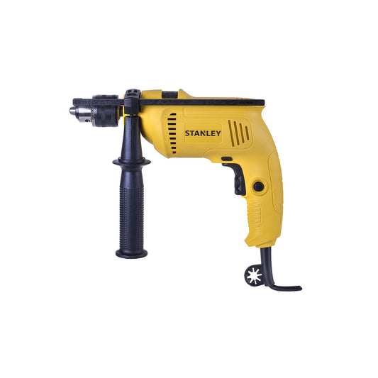 STANLEY SDH600-IN Variable Speed Impact Hammer Drill Machine For Drilling Wood, Steel & Masonry, 600W 13mm
