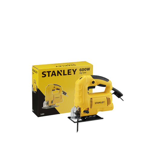 STANLEY SJ60 600W Variable Speed Pendulum Jig Saw for cutting wood sheet metal and plastic with 4 stage pendulum action