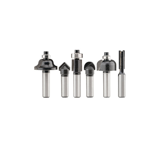 STANLEY SRR1200 Plunge Router 1200W 55mm Variable Speed With 6 Router Bits