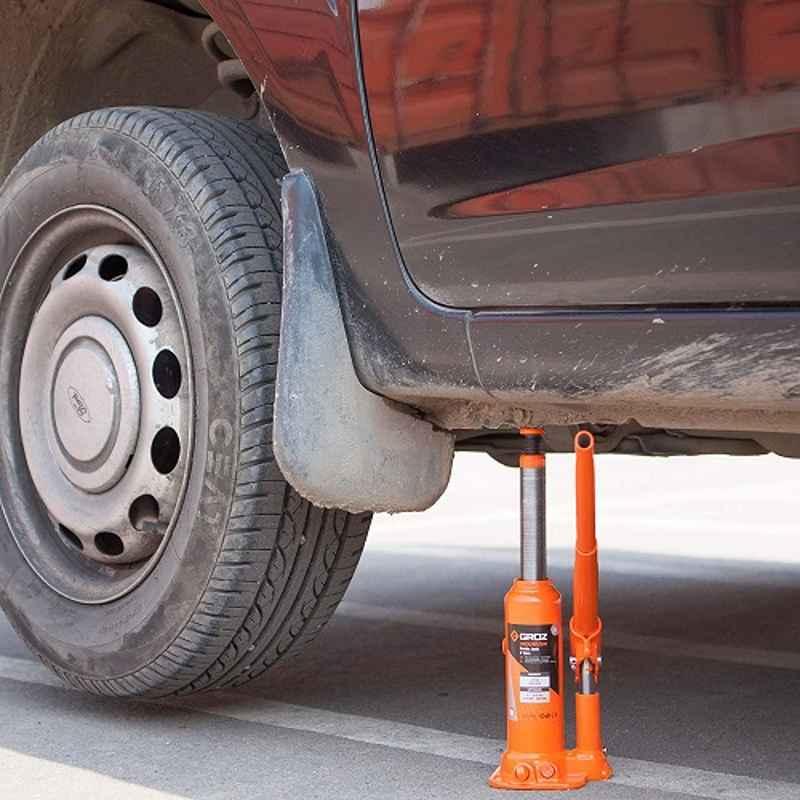 Groz 2 Ton Hydraulic Bottle Jack, JACK/BT/2W