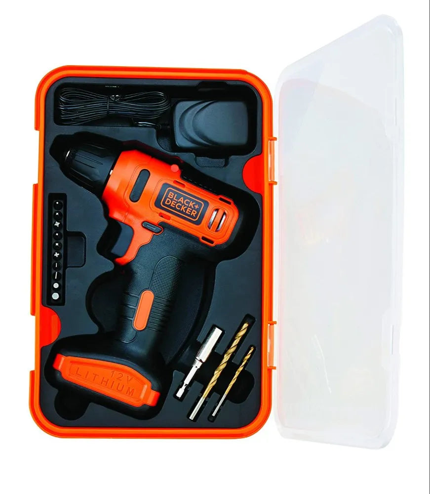 Black + Decker LD12SP-IN 12V integrated battery single gear kit