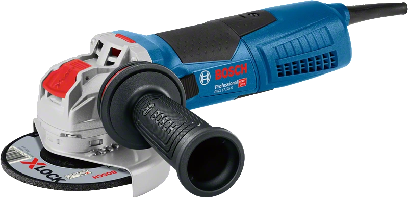 Bosch GWX 17-125 S PROFESSIONAL ANGLE GRINDER WITH X-LOCK
