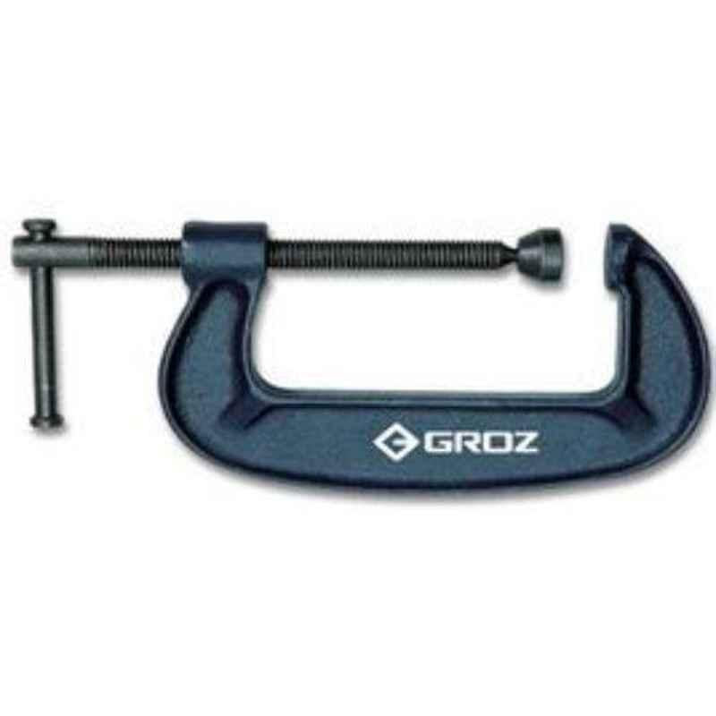 Groz 80mm SG Iron General Purpose G Clamp - tile & ceiling work