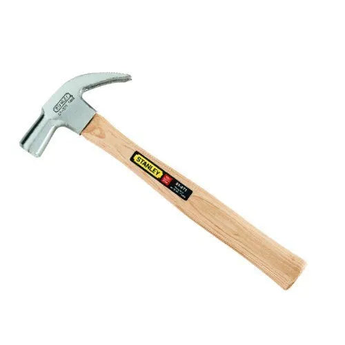 Stanley 51-159 WOOD HANDLE NAIL HAMMER 450GMS-16"