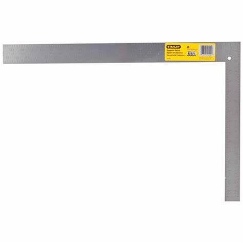 Stanley 45-500 STEEL CARPENTER’S SQUARE – 16 X 24"