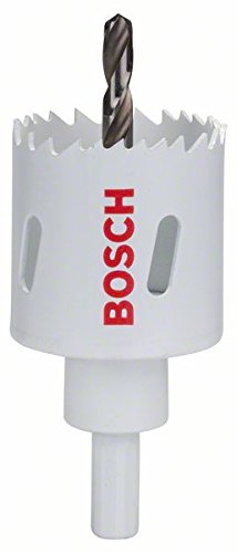 BOSCH 2609255609 HSS Bi-Metal Holesaw 51mm | Fast Cutting in Wood, Metal & Plastics | Vario Tooth for Smooth Performance | One-Piece Low-Vibration Design | Fits All Brands with Hex Connection