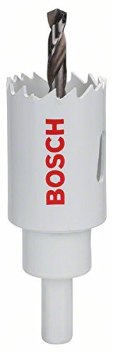 BOSCH 2609255605 HSS Bi-Metal Holesaw 32mm | Fast Cutting in Wood, Metal & Plastics | Vario Tooth for Smooth Performance | One-Piece Low-Vibration