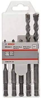 Bosch 5p 5/6/8/10/12 mm SDS+ Concrete Drill Bit Set 2608579121