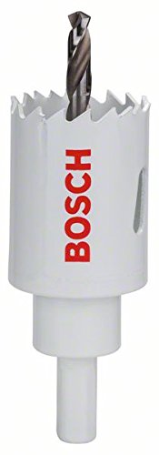 BOSCH 2609255606 HSS Bi-Metal Holesaw 35mm | Fast Cutting in Wood, Metal & Plastics | Vario Tooth for Smooth Performance | One-Piece Low-Vibration