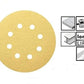 Bosch 2608601652  125 mm C411 Hook and Loop (Velcro) Sanding sheets pack of 50 pcs