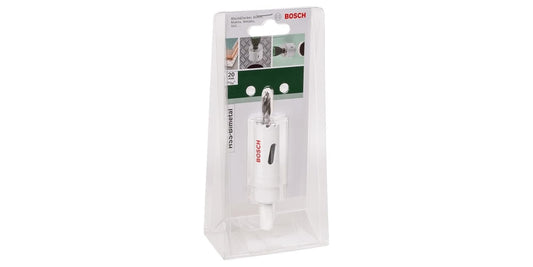 BOSCH 2609255601 HSS Bi-Metal Holesaw 20mm | Fast Cutting in Wood, Metal & Plastics