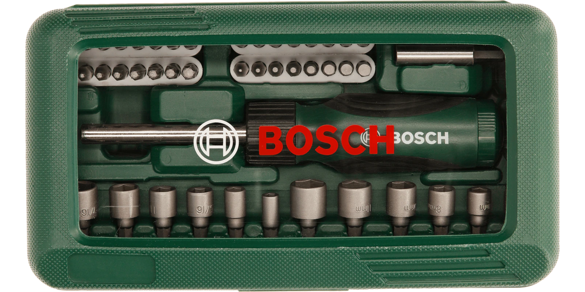 Bosch 2607019504 Screwdriver Bit Set 46 pieces
