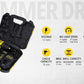 STANLEY SCD10D2K-IN(12 V) Brushed Hammer Drill Driver,with 2x2Ah Batteries & 1.5A Charger LED light,variable speed trigger switch,forward/reverse button,10mm chuck,clutch setting 20+1