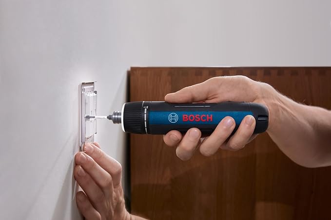 BOSCH GO 3 Cordless Screwdriver Kit | 2.0Ah Battery | Dual Activation Mode | Electronic Brake | Forward & Reverse Rotation | LED Light Ring | Torque Selection | 1 Year Warranty
