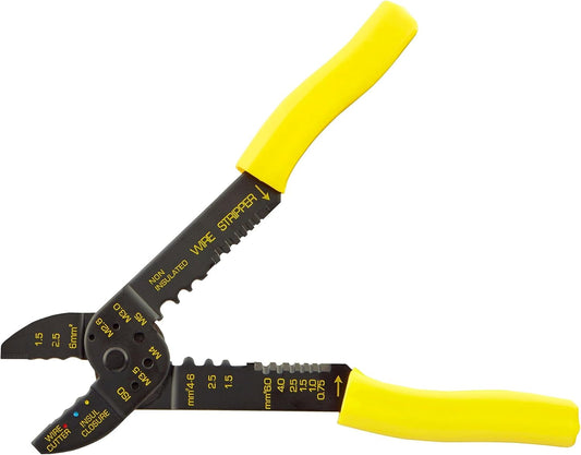 STANLEY STHT0-75414 220 mm Standard Crimping Pliers - Black