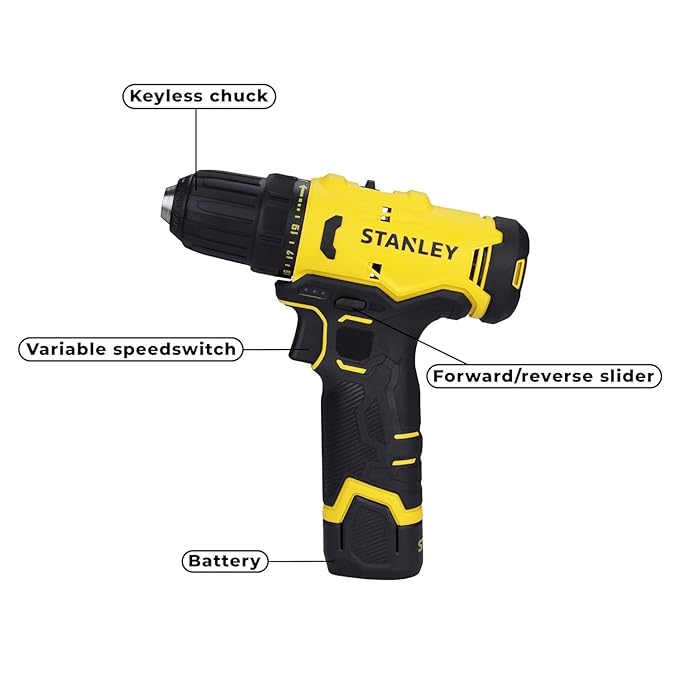 STANLEY SCD10D1-IN(12V) Brushed Drill Driver