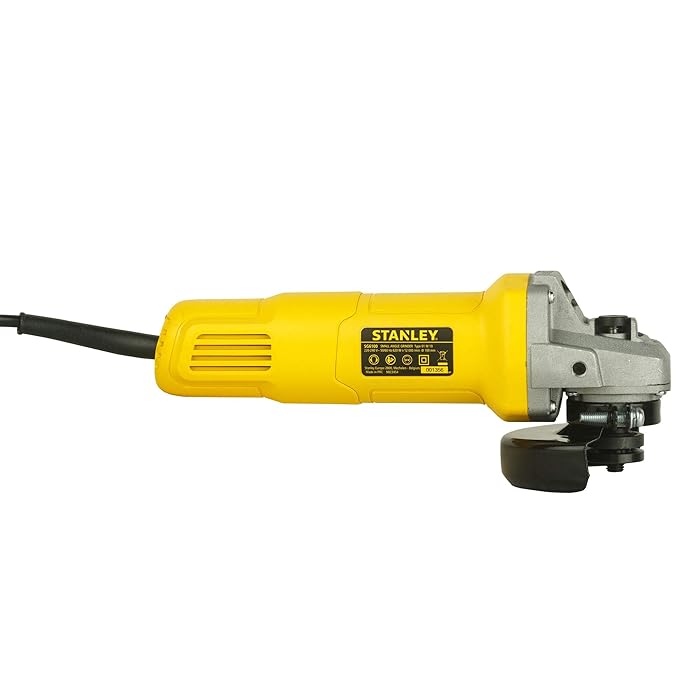 STANLEY SG6100-IN, 620W, 100mm SLIM Angle Grinder For Medium Duty Applications with Spindle Lock