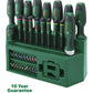 Bosch 1600A02Z9L Screwdriver Set 39-Piece Mixed