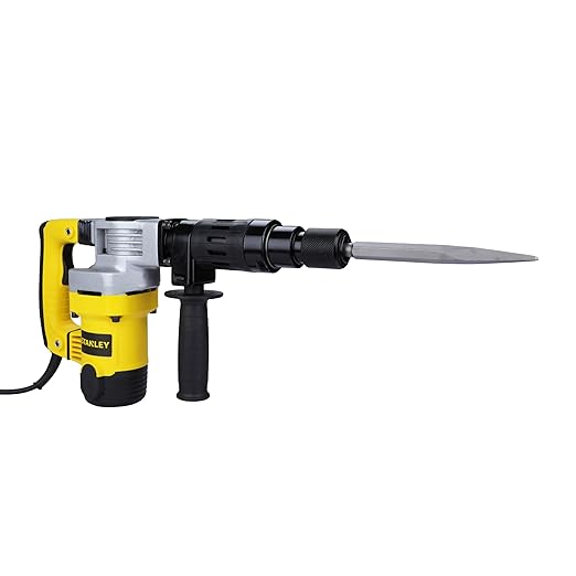 STANLEY STHM5KH 1010W 5Kg Corded Hex Chipping Hammer (Yellow and Black)