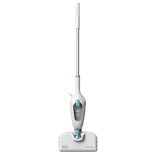 BLACK+DECKER FSMH13E5-QS 1300-Watt 5-in-1 Steam Mop with 99.9% germ protection (White/Blue)