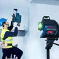 Bosch Professional Laser Level GLL 3-60 XG (Green Laser, Working Range: 30 m, 4x Battery, AA, in Carrying Case)