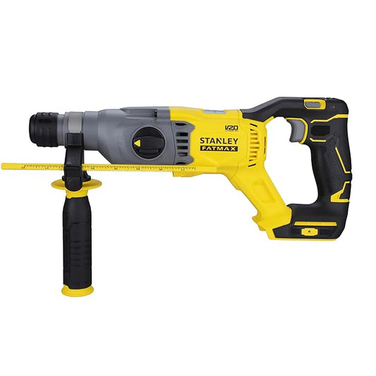 STANLEY FATMAX SBH900-B1 20V, Variable Speed Switch, 1500 RPM, 20 mm Cordless Brushless SDS Rotary Hammer (Bare Tool)