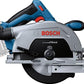 Bosch Gks 185-Li Cordless Circular Saw, Blade 165 Mm, 5,000 Rpm, Brushless Motor, Brake System, 2.8 Kg + 1 Bosch Saw Blade (Solo Tool - 18V Batteries & Charger Sold Separately)