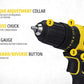 STANLEY SCD10D2K-IN(12 V) Brushed Hammer Drill Driver,with 2x2Ah Batteries & 1.5A Charger LED light,variable speed trigger switch,forward/reverse button,10mm chuck,clutch setting 20+1