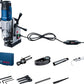 Bosch GBM 50-2 Professional Metal Drill - Heavy Duty - 1200 W – 1.5/50 mm – Protection Switch & Service Display (Blue)