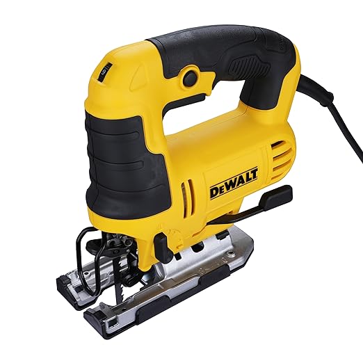 DEWALT DWE349-IN Jigsaw For Cutting Wood Metal and Plastic 650Watt with 6 Variable Speed