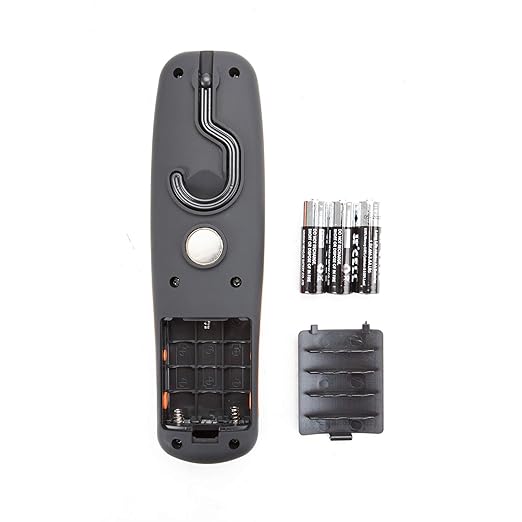 Groz 3W LED Inspection Lamp| Impact Resistant Body| Integrated 360 degree Swivel Hook| Runtime: 4 Hrs|110 Lumen | Handsfree Operation| LED/321