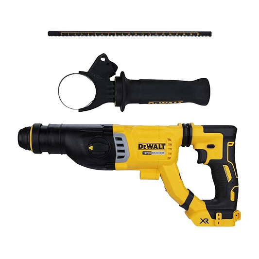 DEWALT DCH263N-XJ 28mm 18V XR Li-ion D-Handle SDS Plus Cordless Rotary Hammer with Brushless Motor -Perform and Protect Shield