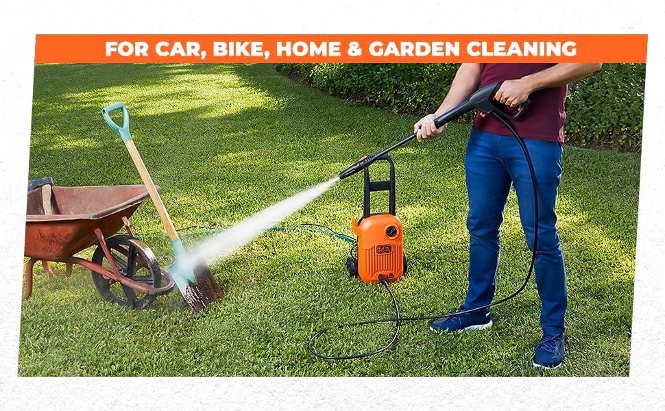 BLACK & DECKER BEPW1750 - 1740 PSI 120 BAR PRESSURE WASHER
