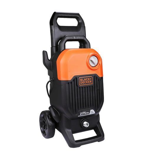 Black + Decker Bepw2200 2000W 2175 Psi 150 Bar Pressure Washer for Car, Bike, Home & Garden Cleaning