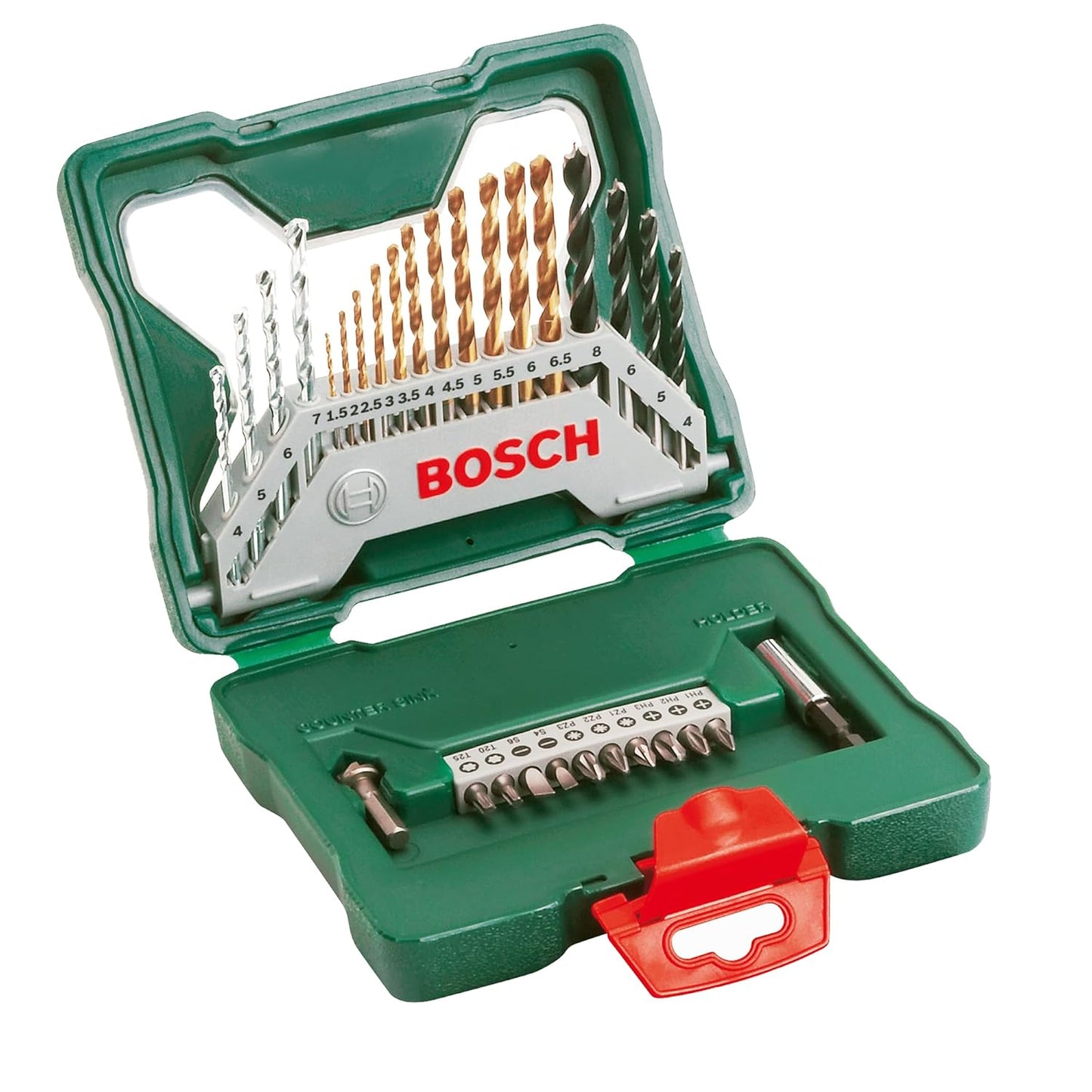 Bosch GSB 600 Professional with x30ti drill bit set