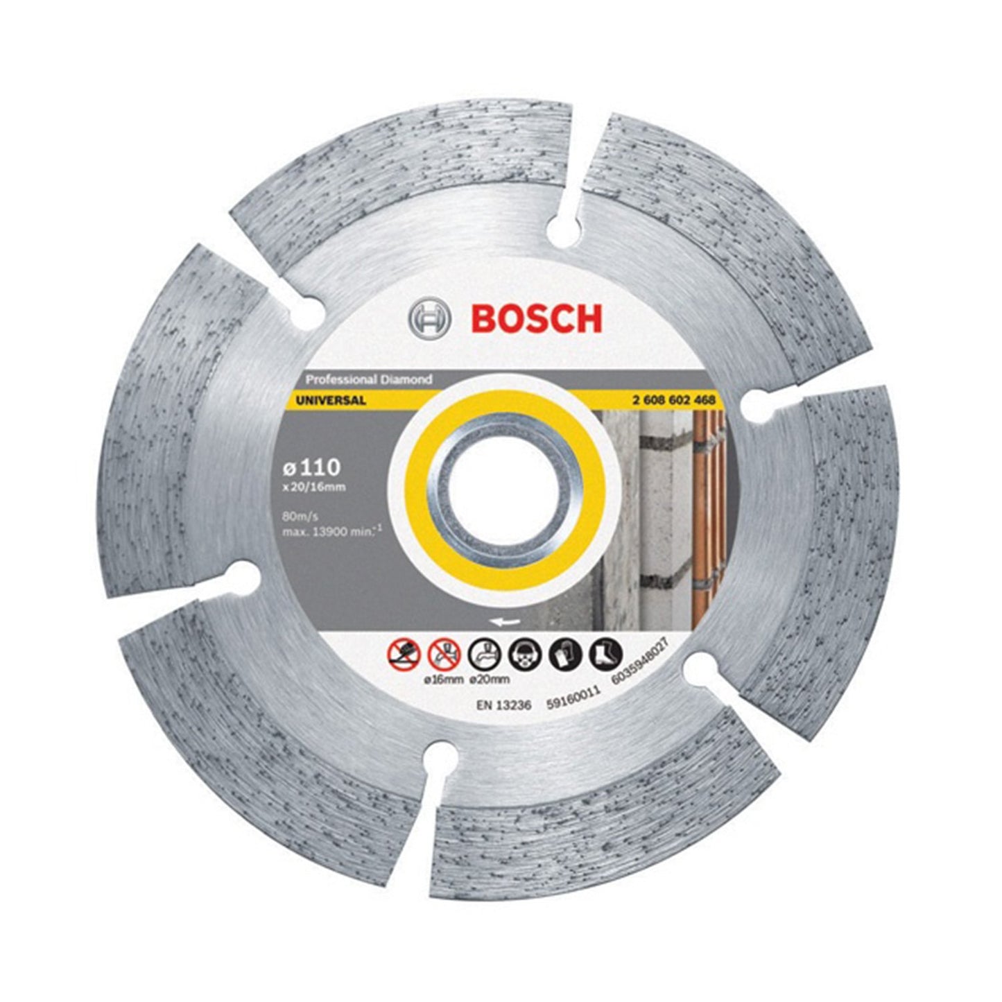 Bosch GDC 120 Professional marble cutter with Diamond cutting blade 1pcs