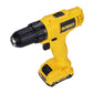 DEWALT DCD700D2 12V, 10mm XR Li ion Cordless Drill Driver with 2x2.0 Ah Batteries include