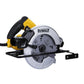 DEWALT DWE5615 1500W 184mm Compact Circular Saw with 2mm Thickness Stamp Steel Shoe for Sharp Cuts