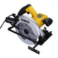 DEWALT DWE5615 1500W 184mm Compact Circular Saw with 2mm Thickness Stamp Steel Shoe for Sharp Cuts