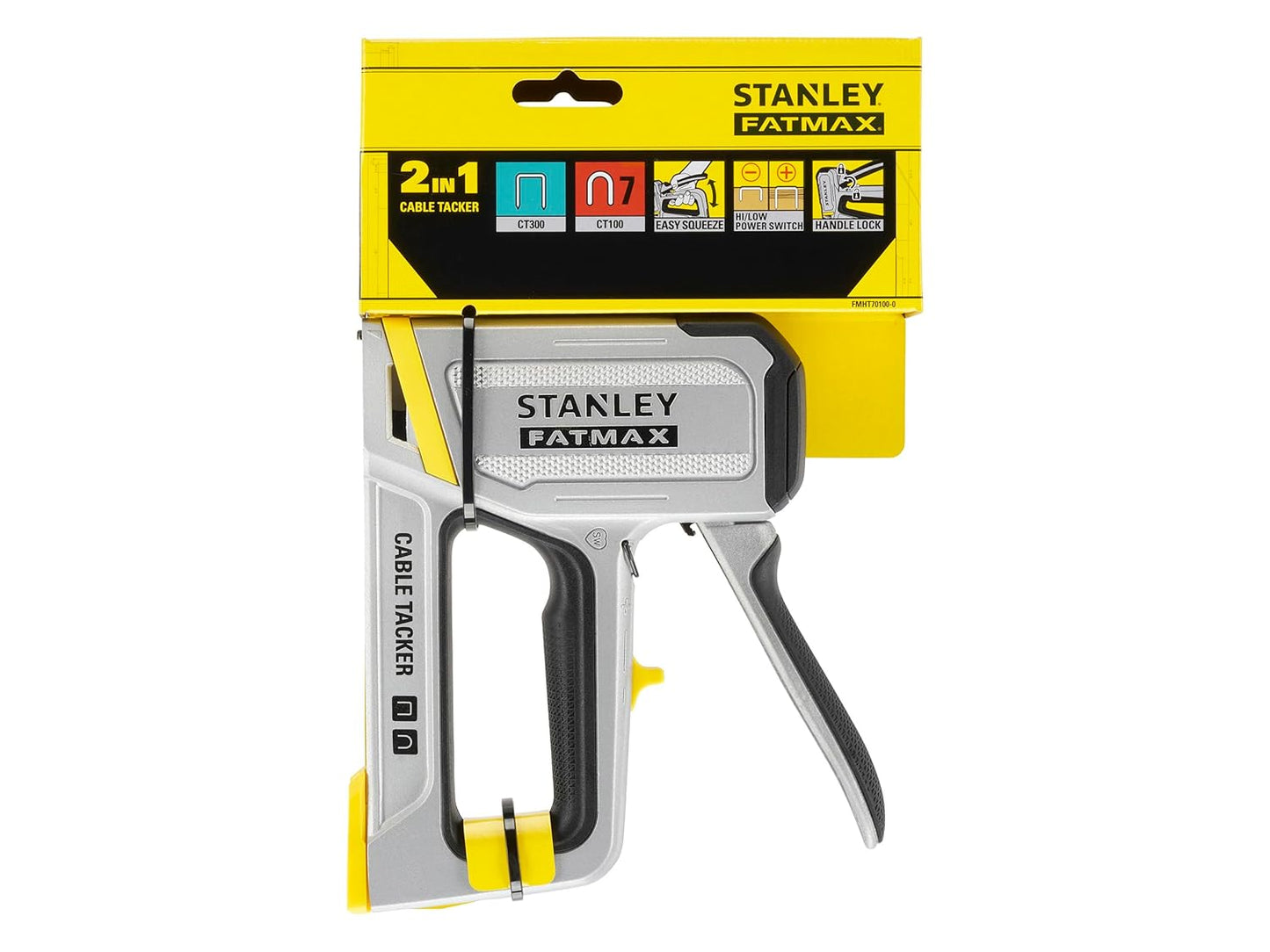 STANLEY FMHT70100-0 FATMAX HEAVY DUTY STAPLE GUN - ALUMINIUM
