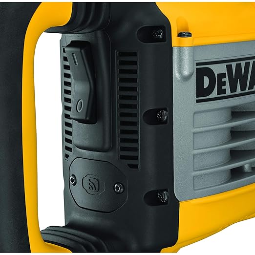 Dewalt D25951K 1600W 12kg SDS-Max Corded Electric Demolition Hammer 30.6 J Impact Energy with Active Vibration control includes Chisel-Perform and Protect Shield