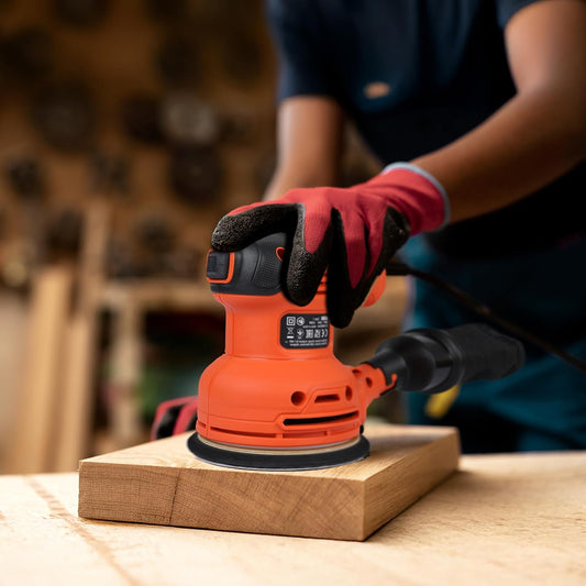 BLACK & DECKER BEW210-QS - 125 MM ORBITAL SANDER