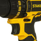 STANLEY SCD20C2K-B1 18V13mm Li-ion Cordless Drill Driver -2x1.3Ah Batteries Included