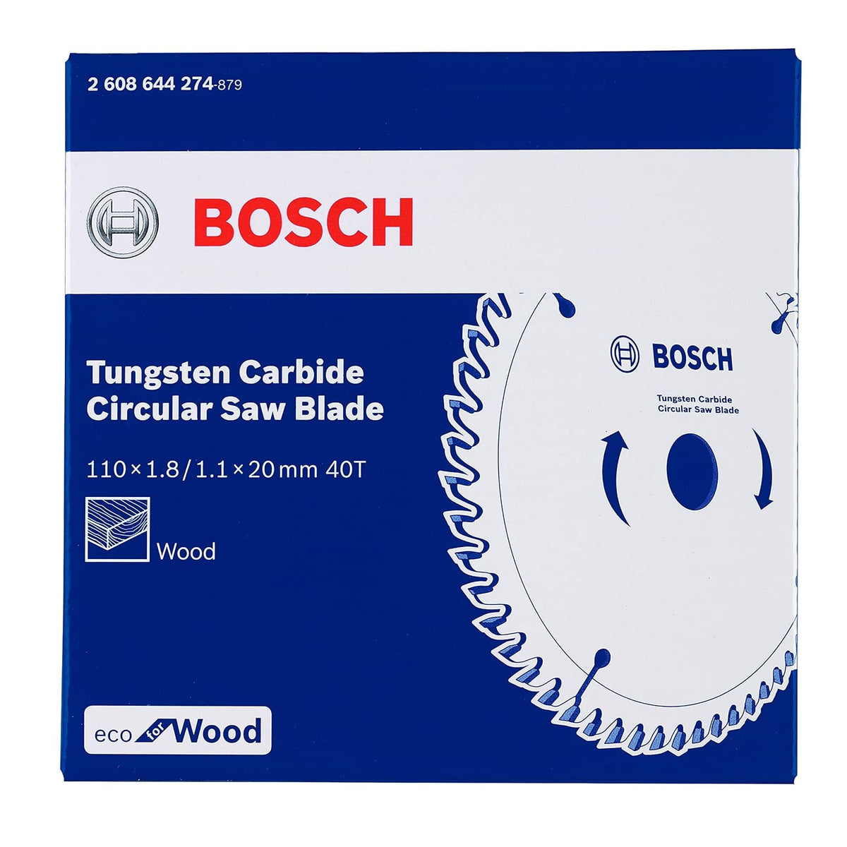 Bosch 2608644274 Eco for Wood Circular Saw Blade 4"X40T