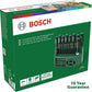 Bosch 1600A02Z9L 39-piece screwdriver set with storage rack