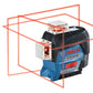 Bosch GLL 3-80 CG 540nm Laser Colour Green 3 Line Line laser
