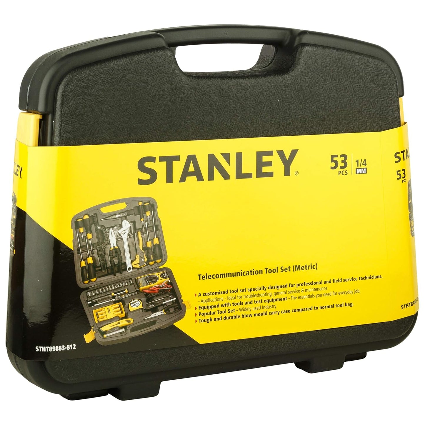 STANLEY 89-883-23U 53-Piece Telecommunication Tool Set