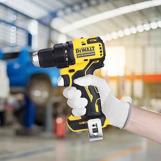 DEWALT DCD708N-XJ Reversible Drill Machine Driver With Brushless Motor- 18V Li-ion Sub-Compact Series Cordless 1/2"/13mm