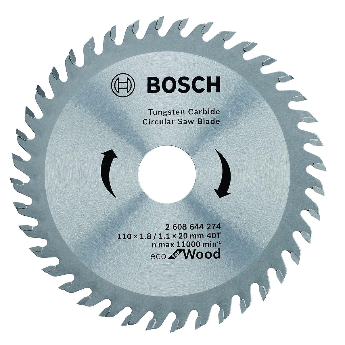 Bosch 2608644274 Eco for Wood Circular Saw Blade 4"X40T